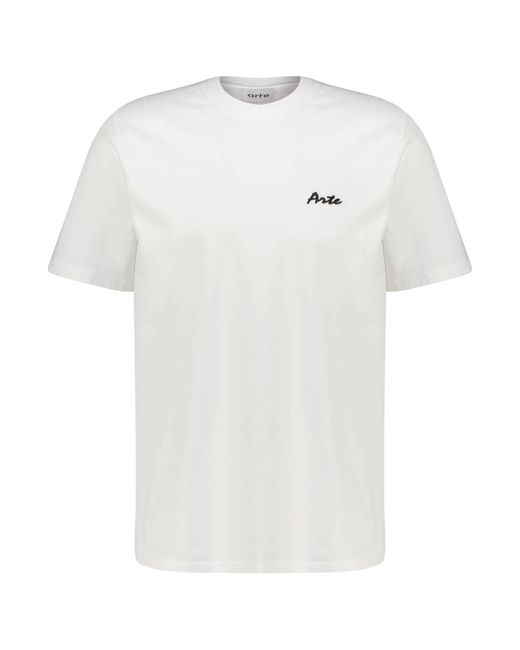 Arte' T-Shirt ELEMENTS PRINT in White für Herren