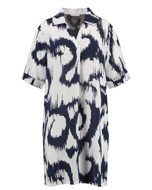 Key Largo Blue Kleid WD DORA V-NECK Relaxed Fit
