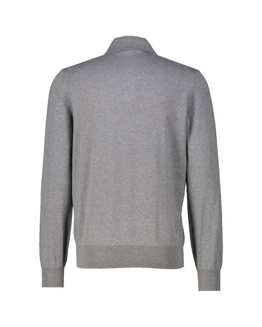 Brunello Cucinelli Strickpullover POLO in Gray für Herren