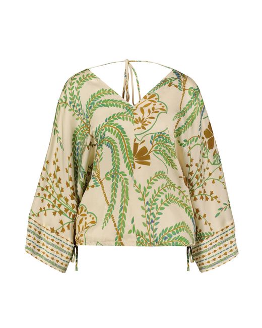 Riani Green Bluse mit Stencil Print