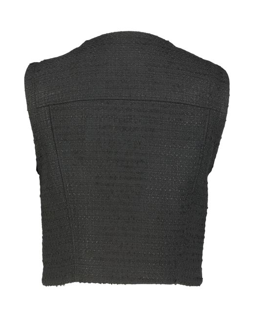 HUGO Black Weste aus Boucle ANOUKARI-1 Regular Fit