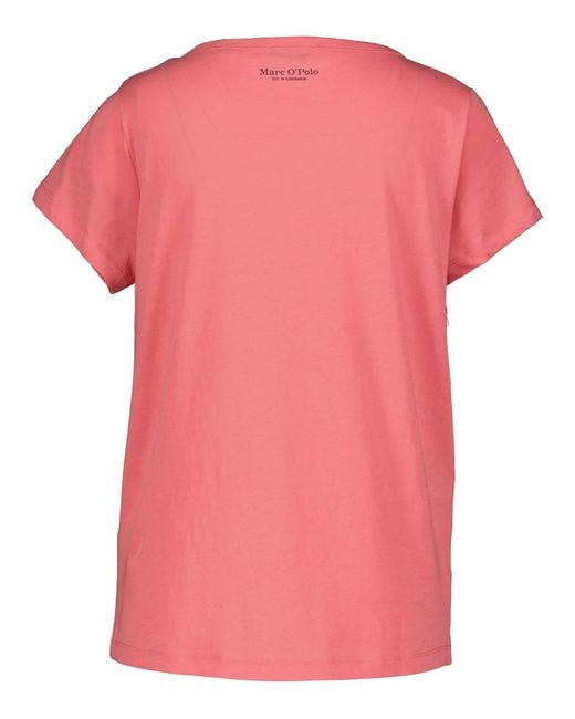 Marc O' Polo Pink T-Shirt mit Print