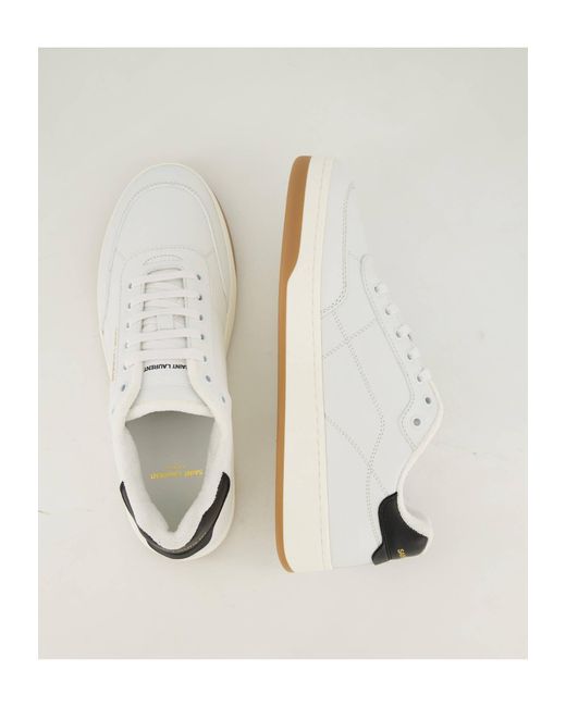 Saint Laurent Sneaker SL61 LOW TOP SNEAKER in White für Herren