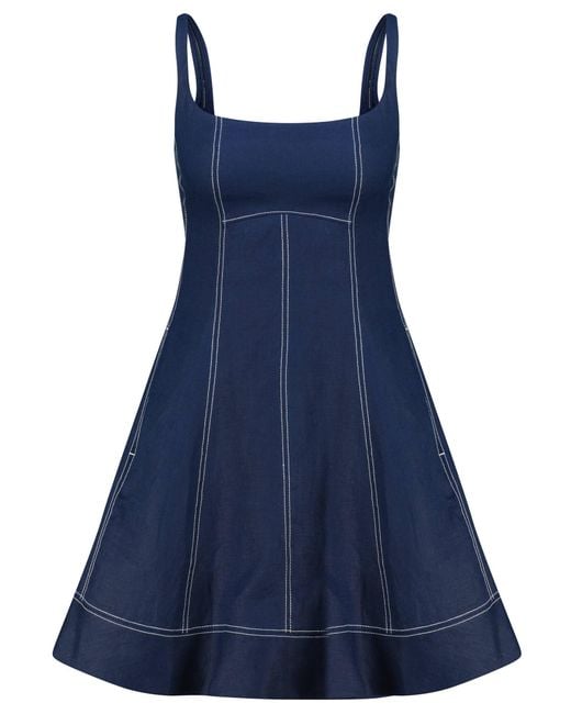 Tommy Hilfiger Blue Trägerkleid aus der Sofia Richie Capsule-Kollektion