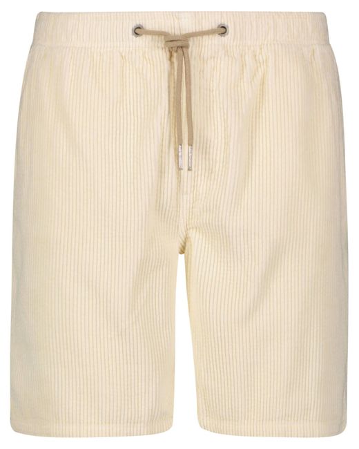 Pepe Jeans Shorts aus Baumwollcord in Natural für Herren