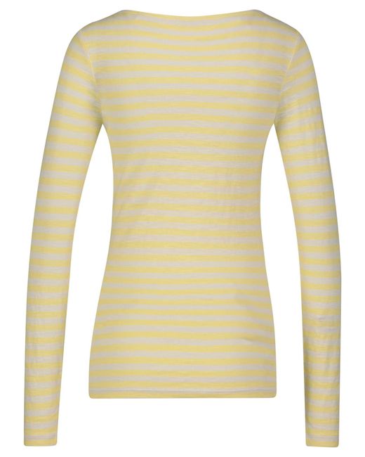 Marc O' Polo Yellow Langarmshirt aus Bio-Baumwolle