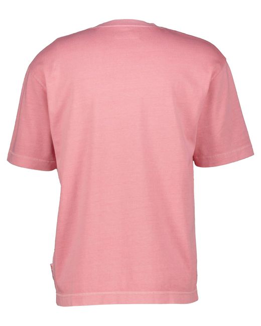 Marc O' Polo T-Shirt aus schwerem Bio-Baumwoll-Jersey Relaxed Fit in Pink für Herren