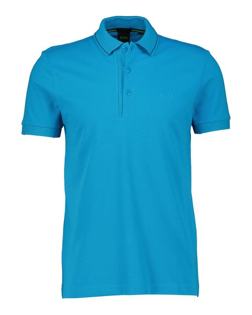 Boss Poloshirt PAULE 4 Slim Fit in Blue für Herren