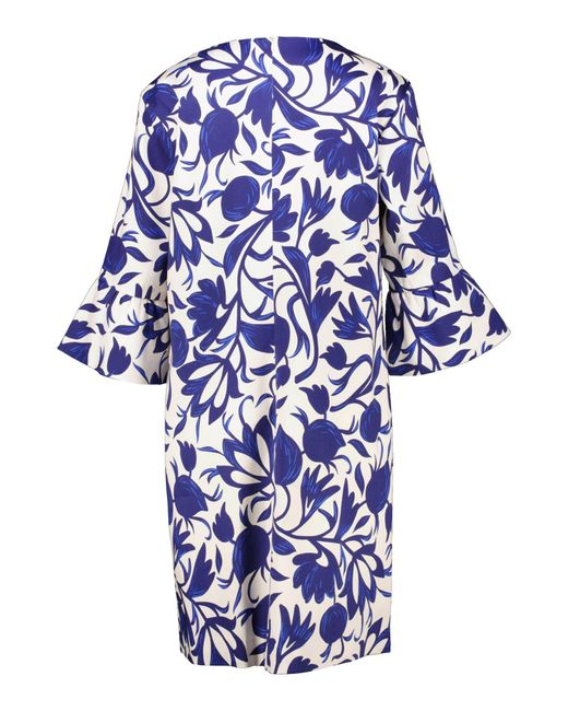 0039 Italy Blue Kleid aus Baumwolle MAXLIN