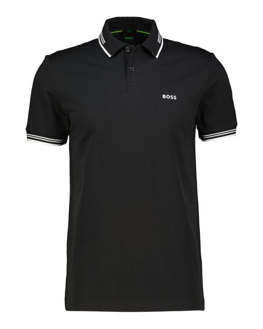 Boss Poloshirt PAUL in Black für Herren