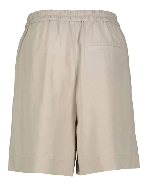 Marc O' Polo Natural Shorts aus Lyocell-Leinenmix