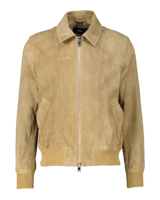 Arma Lederjacke ARROW in Natural für Herren
