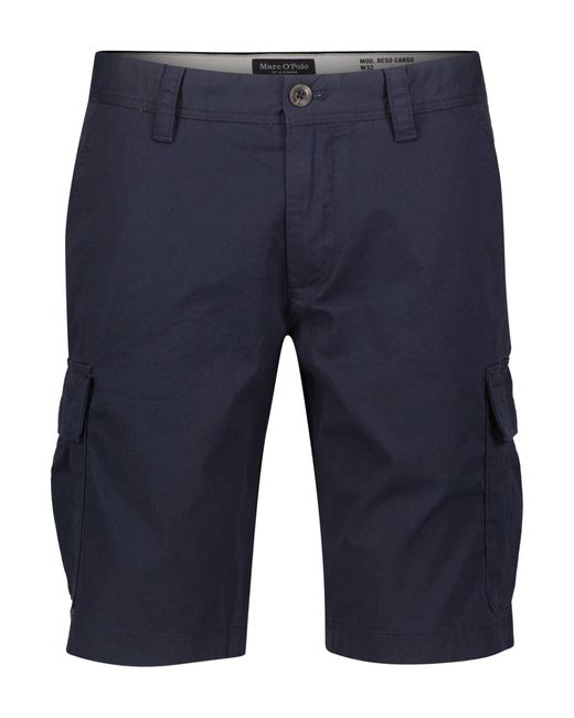 Marc O' Polo Cargoshorts RESO Regular Fit in Blue für Herren