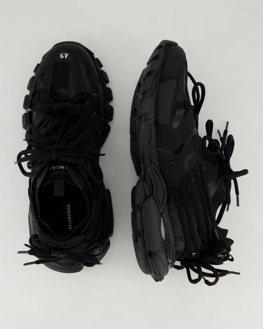 Balenciaga Sneaker TRACK LACES in Black für Herren