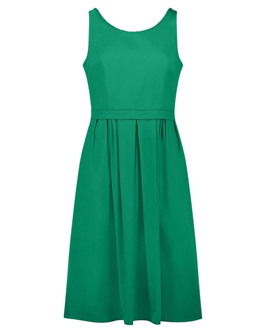 Vera Mont Green Sommerkleid mit Effektgarn