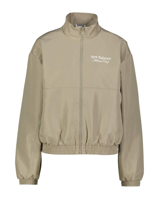 New Balance Natural Trainingsjacke LINEAR WOVEN Oversized Fit