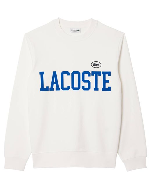 Lacoste Sweatshirt mit Logo in White für Herren