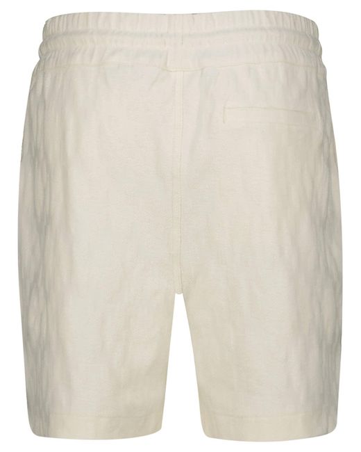 Gant Shorts TERRY JACQUARD in Natural für Herren