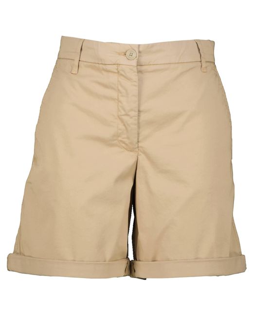 Tommy Hilfiger Natural CHINO Krempelshorts Mom Fit