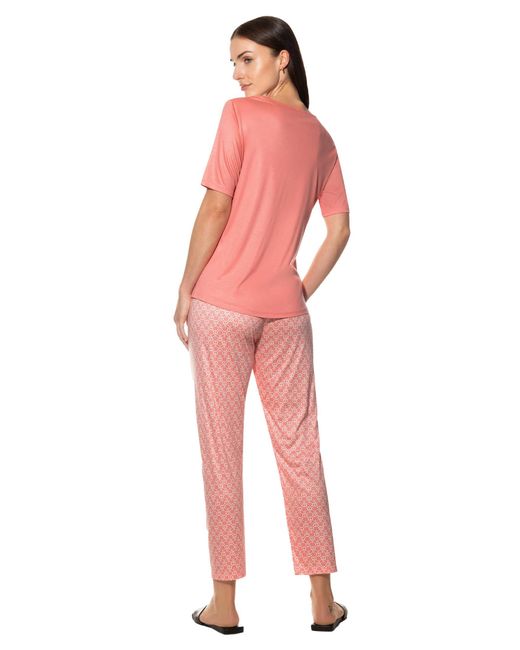 Mey Pink Schlafanzug Serie Iara