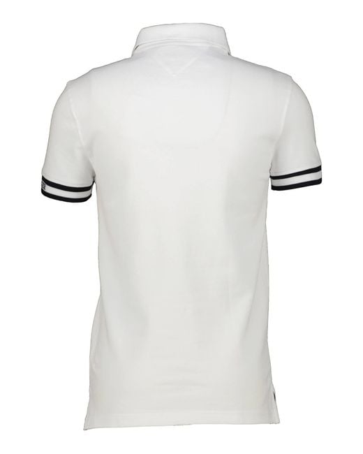 Tommy Hilfiger Poloshirt MONOTYPE Slim Fit in White für Herren