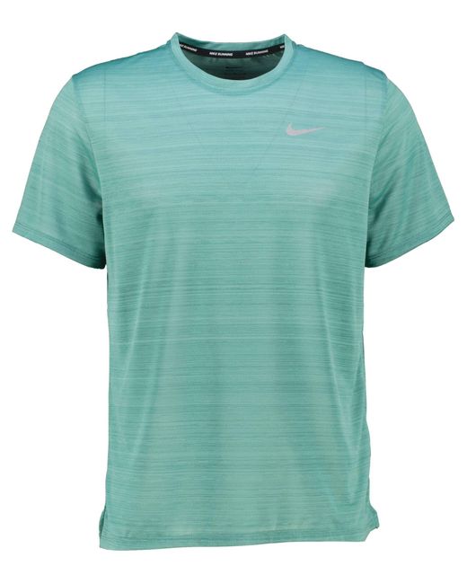 Nike Laufshirt DRI-FIT MILER in Green für Herren