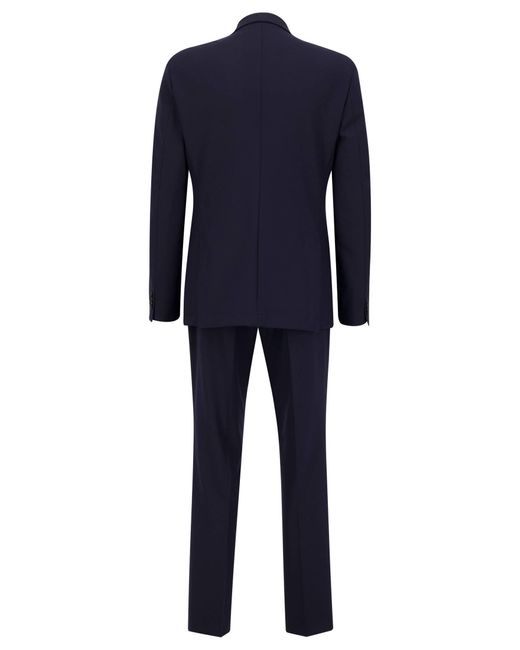 Boss Anzug P-HUGE Slim Fit in Blue für Herren