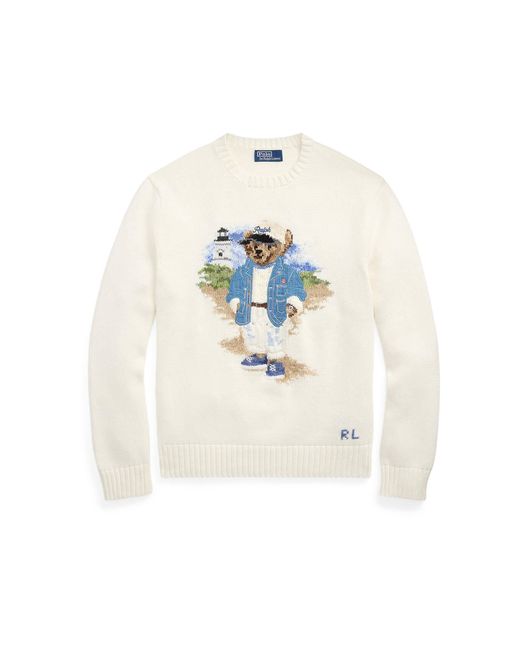 Polo Ralph Lauren Strickpullover in White für Herren