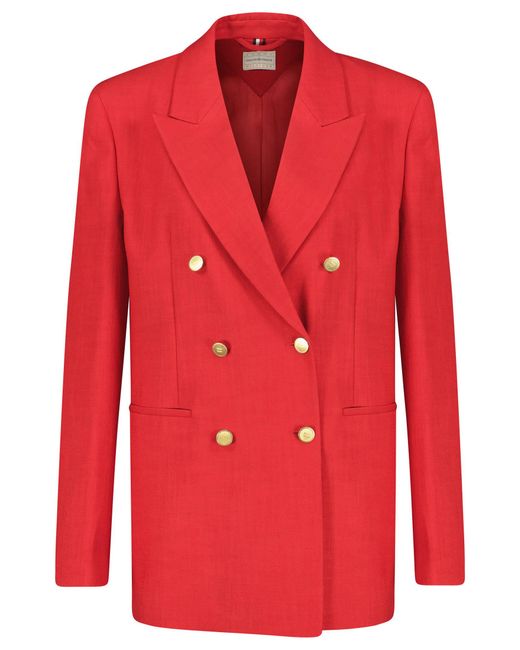 Tommy Hilfiger Red Blazer aus einem Stretch-Viskosemix