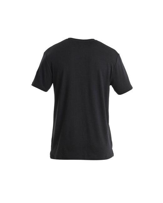 Icebreaker T-Shirt MERINO 200 IB X TNF in Black für Herren
