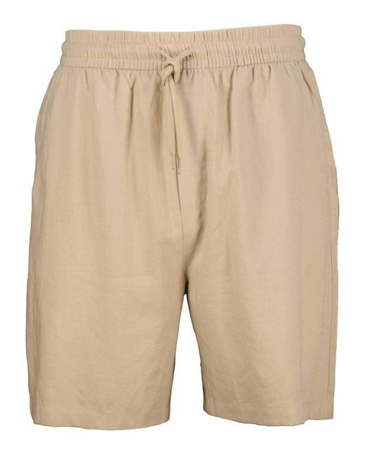 Les Deux Shorts OTTO aus Leinen-Viskose-Mix Regular Fit in Natural für Herren