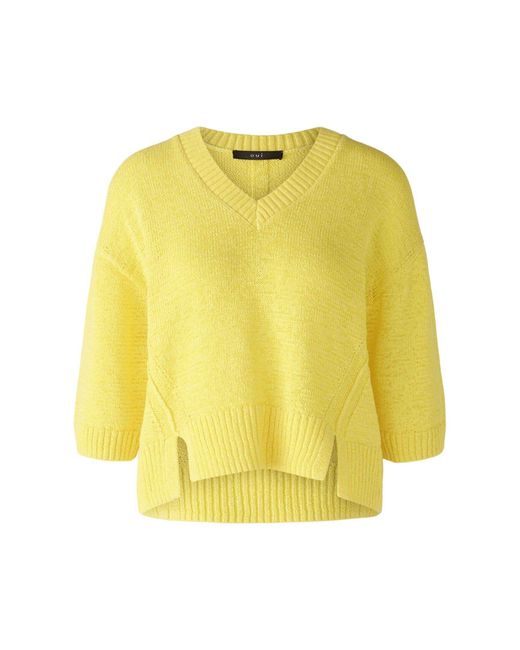 Ouí Yellow Pullover