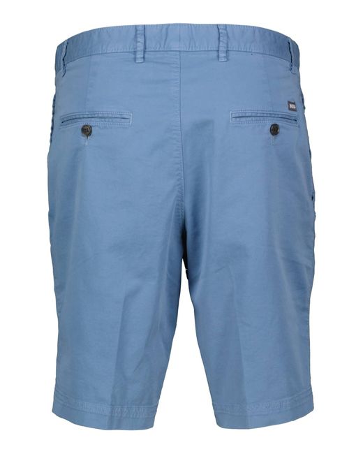 Boss Shorts SLICE Slim Fit in Blue für Herren