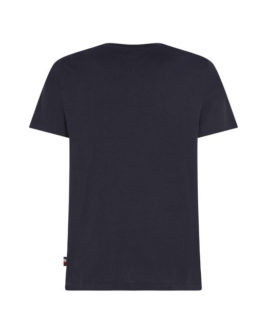 Tommy Hilfiger T-Shirt mit Print in Blue für Herren