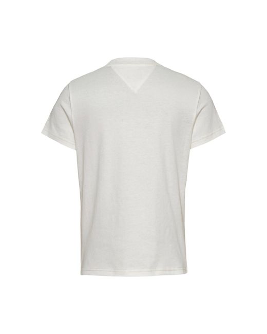 Tommy Hilfiger White T-Shirt TJW BUBBLE TEE Regular Fit