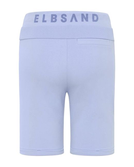 Elbsand Blue Sweatshorts BRINJANA