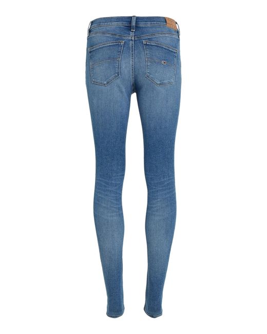Tommy Hilfiger Blue Tommy Skinny-fit-Jeans NORA MD SKN BH1238 im 5-Pocket-Style