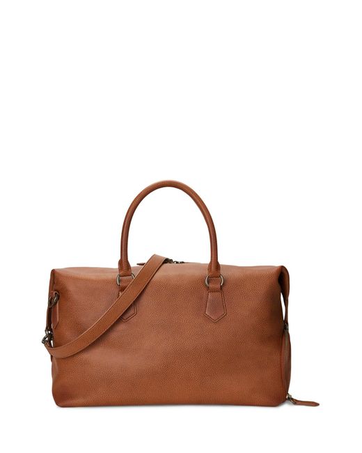 Polo Ralph Lauren Reisetasche aus Leder in Brown für Herren