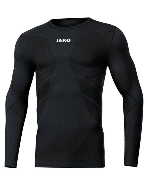 JAKÒ Black Shirt COMFORT 2.0 Langarm