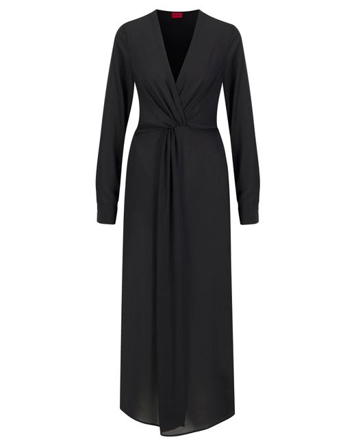 HUGO Black Kleid KOVENTI
