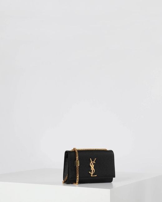 Saint Laurent Black Umhängetasche KATE SMALL