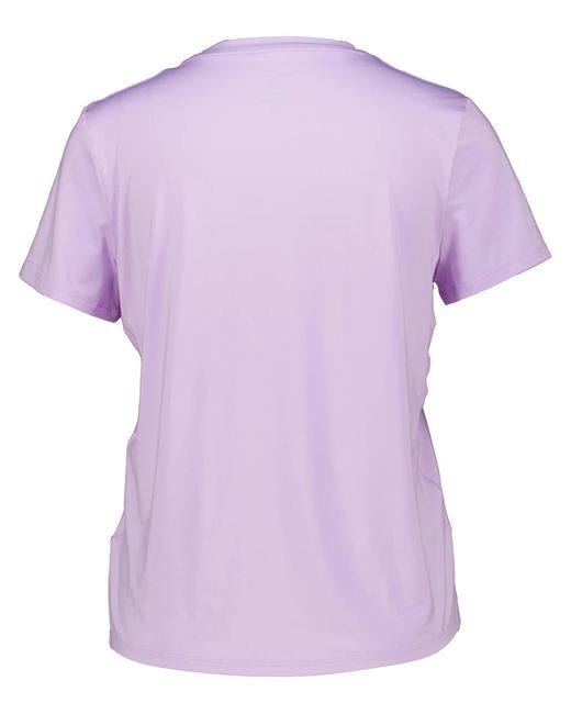 Nike Purple Laufshirt ONE SWOOSH DRI-FIT Regular Fit Kurzarm