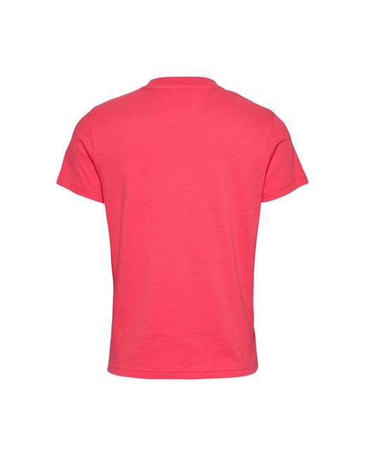 Tommy Hilfiger Pink T-Shirt TJW BUBBLE TEE Regular Fit
