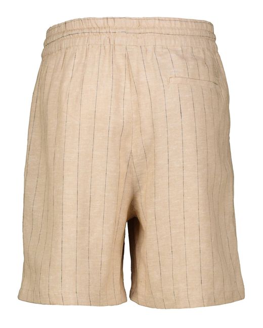 Les Deux Shorts OTTO aus Leinen-Viskose-Mix Regular Fit in Natural für Herren