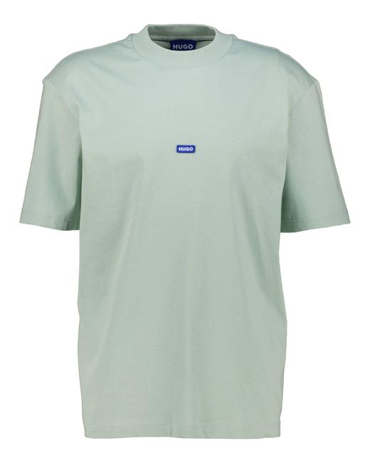 HUGO T-Shirt NIEROS Regular Fit in Green für Herren