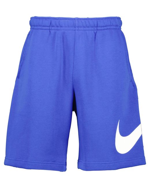Nike Sweatshorts CLUB GRAPHIC in Blue für Herren