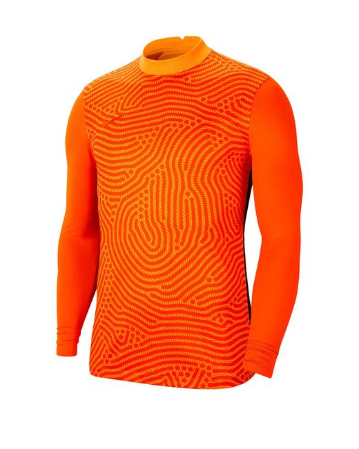 Nike Fußball - Teamsport Textil - Torwarttrikots Gardien III Torwarttrikot langarm in Orange für Herren