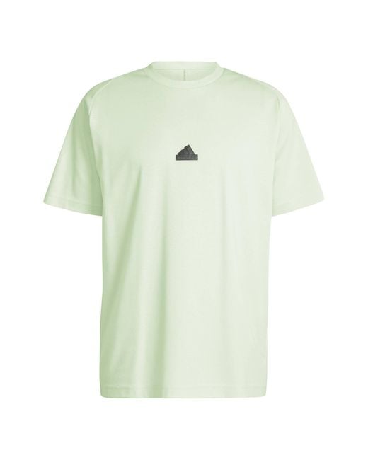 Adidas T-Shirt Z.N.E. TEE in Green für Herren