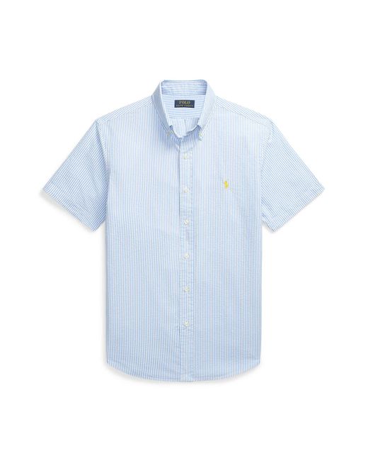 Polo Ralph Lauren Hemd Modern Fit Kurzarm in Blue für Herren