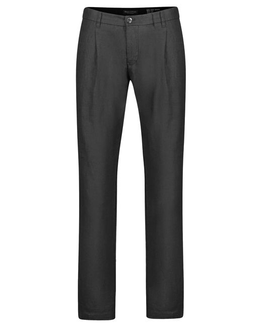 Marc O' Polo Leinenhose OSBY JOGGER PLEATS Tapered Fit in Gray für Herren